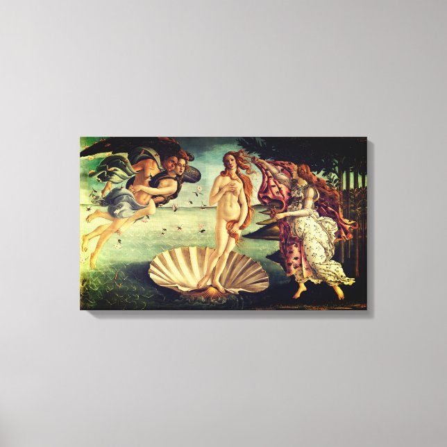 The Birth of Venus - Sandro Botticelli Canvas Print (Front)