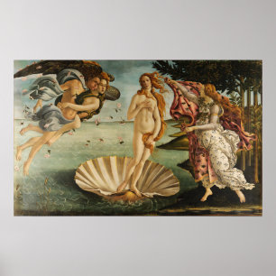 The Birth of Venus – Sandro Botticelli  Poster