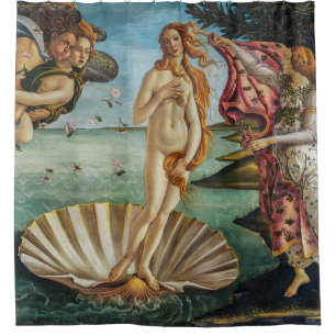 The Birth of Venus   Sandro Botticelli   Shower Curtain