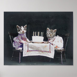 The Birthday Cake Harry Frees 1914 Colourized Poster