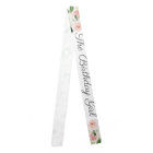 The Birthday Girl -  Birthday Sash Airy Blush