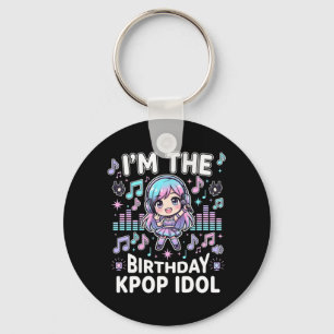 The Birthday Kpop Idol Chibi Girls K Pop Theme Key Ring