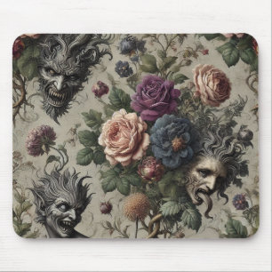 The Birthday Party – Gothic Victorian Floral Mouse Pad