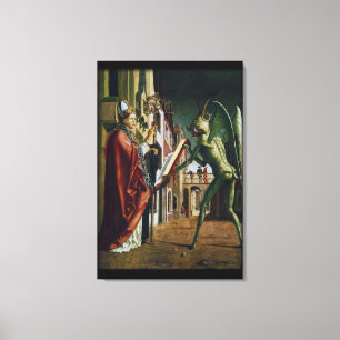 The Bishop and the Beast - 24x36 Museum-quality Canvas Print