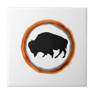 THE BISON CYCLE TILE
