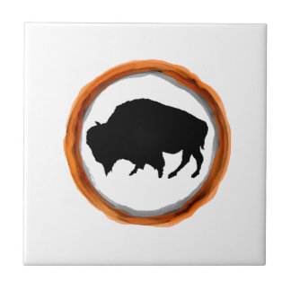 THE BISON CYCLE TILE