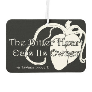 The Bitter Heart Car Air Freshener