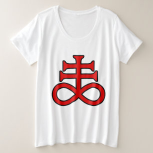 The Black Alchemist Cross Plus Size T-Shirt