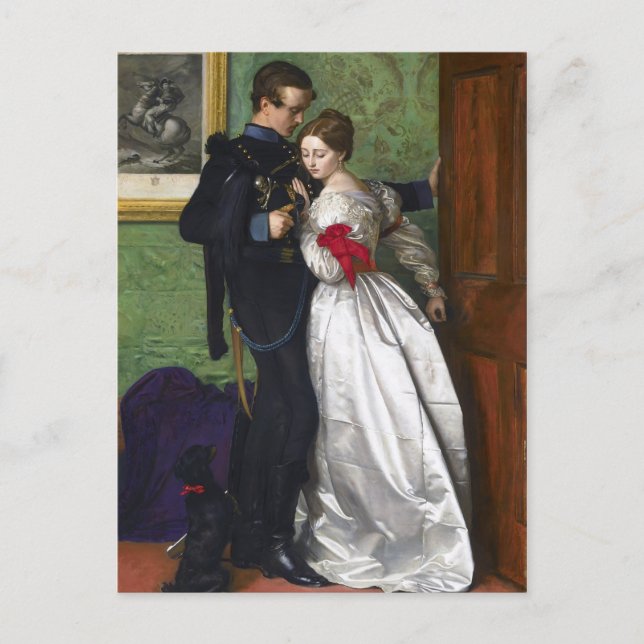 The Black Brunswicker by John Everett Millais Postcard (Front)