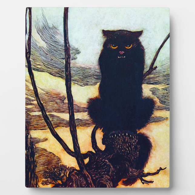 The Black Cat Plaque (Front)