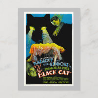The Black Cat (vintage movie poster)