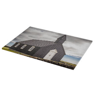 The Black Church Of Budir, Iceland Cutting Board