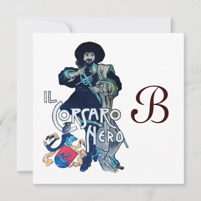 THE BLACK CORSAIR MONOGRAM ice Announcement (Front)