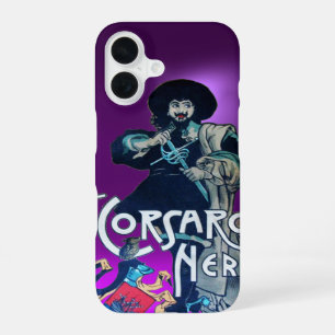 THE BLACK CORSAIR purple iPhone 16 Case