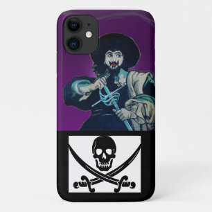 THE BLACK CORSAIR, SKULL CROSSED SWORDS Case-Mate iPhone CASE