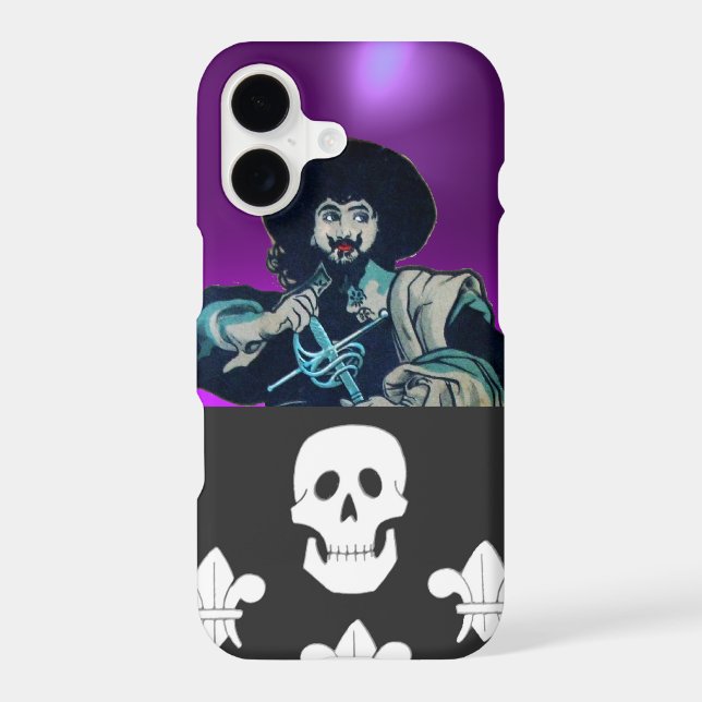 THE BLACK CORSAIR SKULL & FLEUR DE LIS (Back)