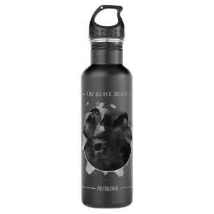 The Black Death Pestilence Occult Goth Gothic  710 Ml Water Bottle
