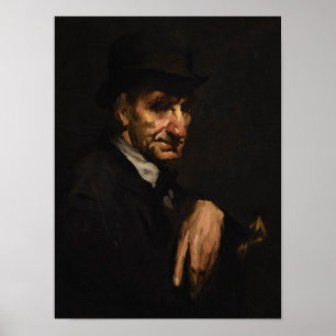 The Black Derby by George Bellows (1905) Poster