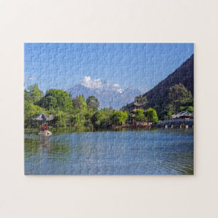 The Black Dragon Pool, Shigu, Yunnan - China Jigsaw Puzzle