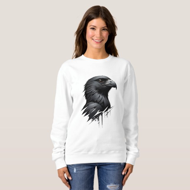 The Black Falcon Sweatshirt (Front Full)