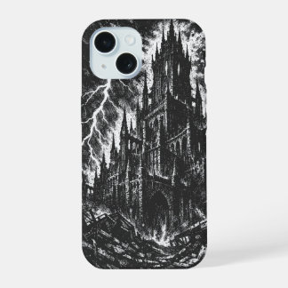 The Black Fortress by BurnsInHell iPhone 15 Case