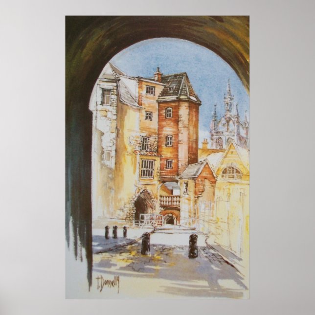 The Black Gate, Newcastle upon Tyne  Print (Front)