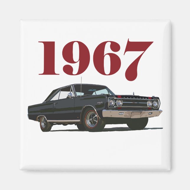 The Black GTX Magnet (Front)