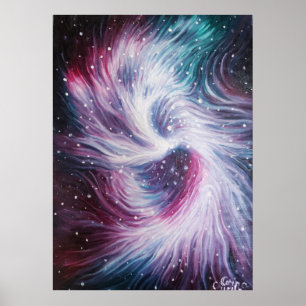 The black hole in the centre of our galaxy poster