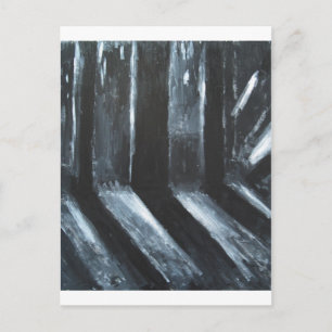 The Black Leaking Light(light symbolism) Postcard