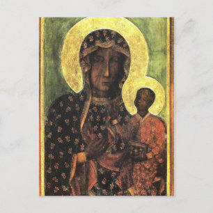 The Black Madonna of Częstochowa Postcard
