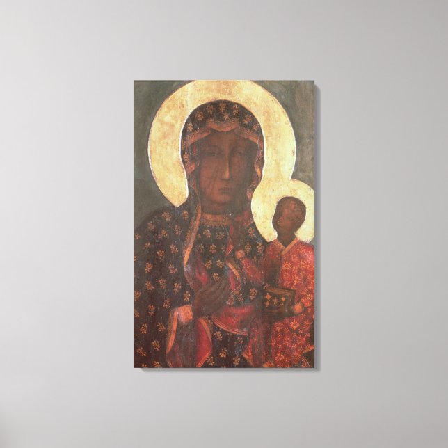 The Black Madonna of Jasna Gora Canvas Print (Front)