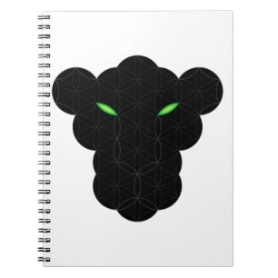 The Black Panther Of Life - Sacred Animals 01. Notebook