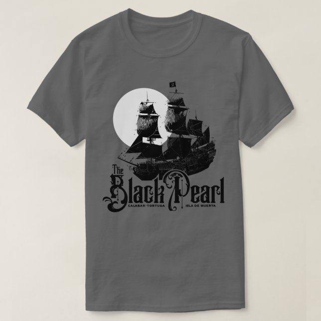 The Black Pearl T-Shirt (Design Front)