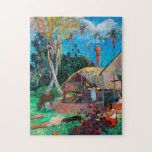 The Black Pigs, Gauguin Jigsaw Puzzle<br><div class="desc">Eugène Henri Paul Gauguin (7 June 1848 – 8 May 1903) was a French Post-Impressionist artist. Unappreciated until after his death, Gauguin is now recognised for his experimental use of colour and Synthetist style that were distinct from Impressionism. Towards the end of his life, he spent ten years in French...</div>
