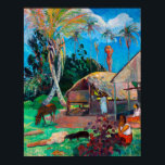 The Black Pigs, Gauguin Poster<br><div class="desc">Eugène Henri Paul Gauguin (7 June 1848 – 8 May 1903) was a French Post-Impressionist artist. Unappreciated until after his death, Gauguin is now recognized for his experimental use of color and Synthetist style that were distinct from Impressionism. Toward the end of his life, he spent ten years in French...</div>