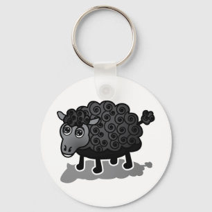 The Black Sheep Key Ring