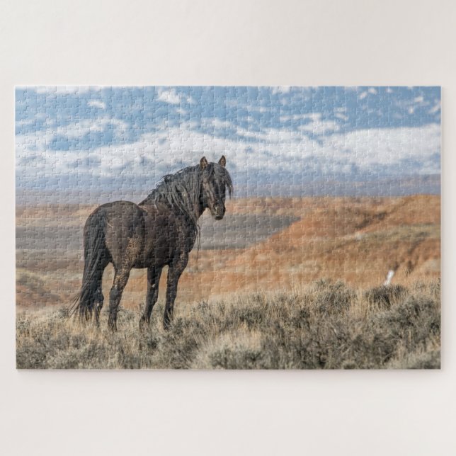 "The Black Stallion" Jigsaw Puzzle (Horizontal)