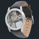 The Black Suite Wedding Watch<br><div class="desc">The Black Suite Wedding Watch, personalizable.</div>