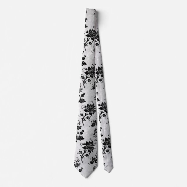 The Black Velvet  Series Design 11  Tie (Front)