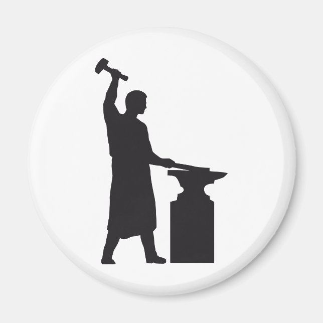 The blacksmith magnet (Front)