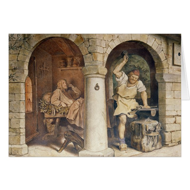 The Blacksmith of Ruhla, c.1854 (Front Horizontal)