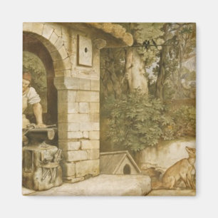 The Blacksmith of Ruhla, c.1854-55 Magnet