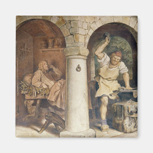 The Blacksmith of Ruhla, c.1854 Magnet