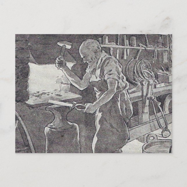 The Blacksmith Postcard (Front)