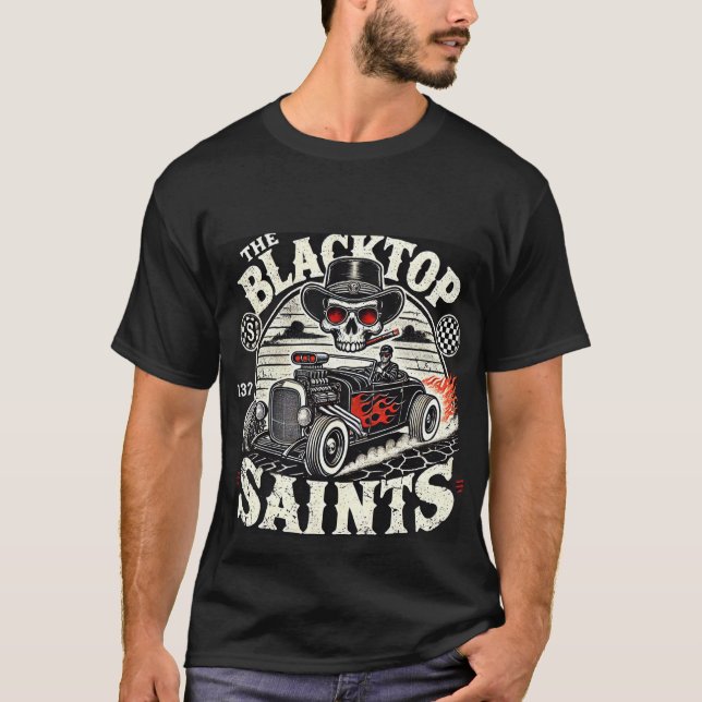 The Blacktop Saints Band T-Shirt (Front)