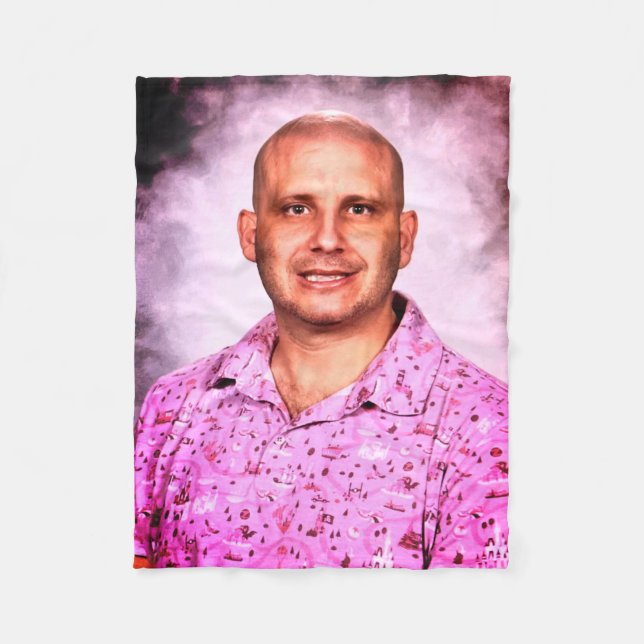 The blanket. fleece blanket (Front)