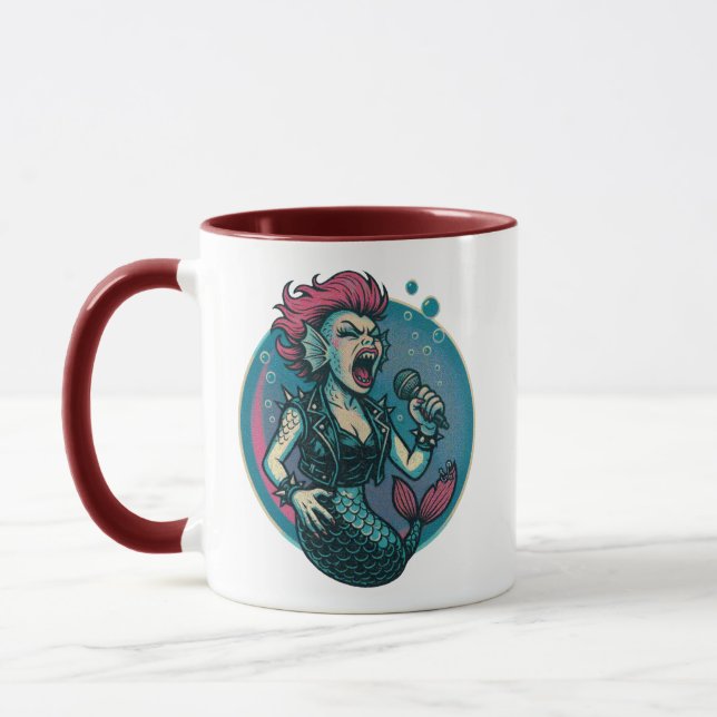 the Blaring Siren Mug (Left)