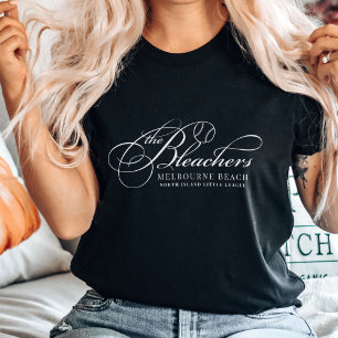 "The Bleachers" Funny Cute Baseball Mum T-Shirt
