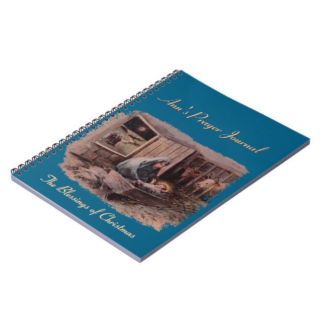 The Blessings of Christmas Prayer Journal (Left Side)