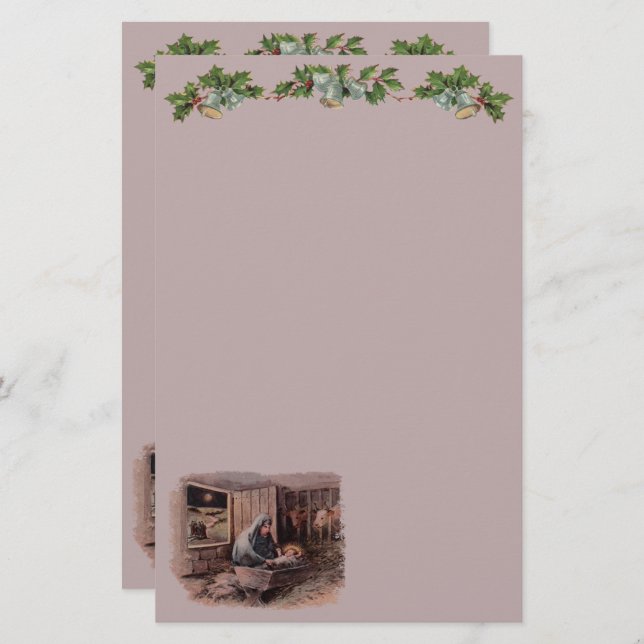 The Blessings of Christmas Stationery (Front/Back)